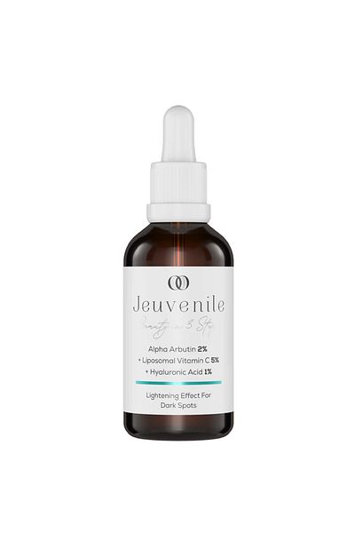 Jeuvenile Alpha Arbutin Vitamin C – Spot Corrector | سيروم ألفا أربوتين – لتفتيح البقع الداكنة وتوحيد اللون