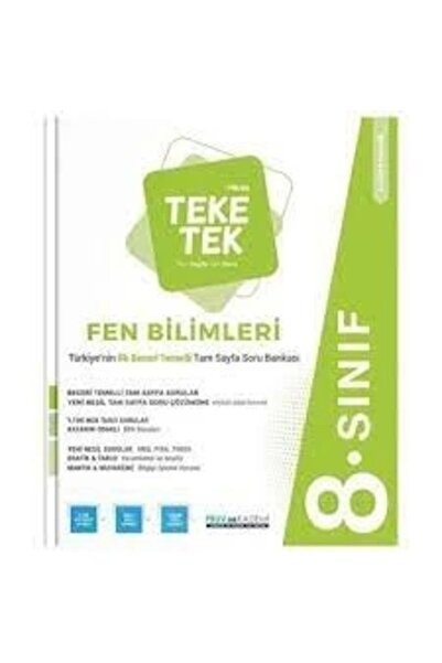 Pruva Akademi 8.SINIF FEN BİLİMLERİ TEKE TEK