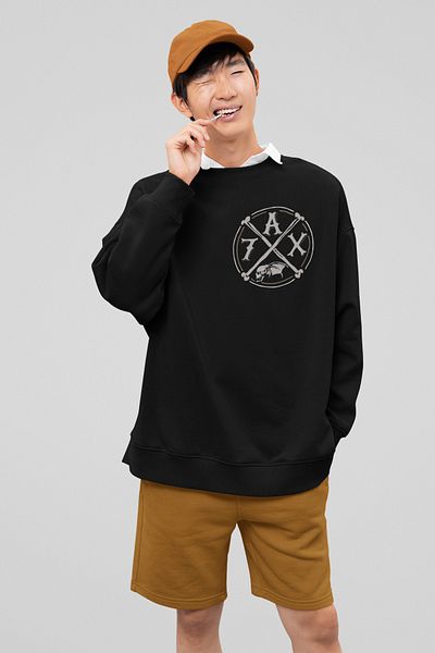 SEVBANO Avenged Sevenfold Printed Unisex Oversize Rock Metal Music Band Sweatshirt
