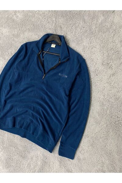 MODA FİTTİLLİ YARIM FERMUARLI KAZAK