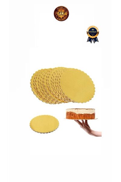 figanlar ambalaj 1.KALİTE  30 CM ( GOLD ALTIN )TURTA ALTLIĞI PASTA ALTLIK KAL...