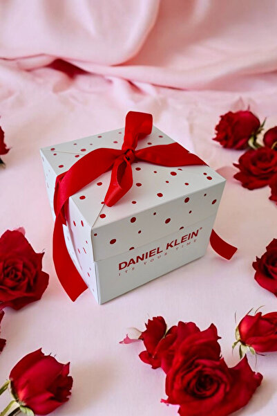Daniel Klein Kırmızı Kurdele Detaylı Hediye Kutusu