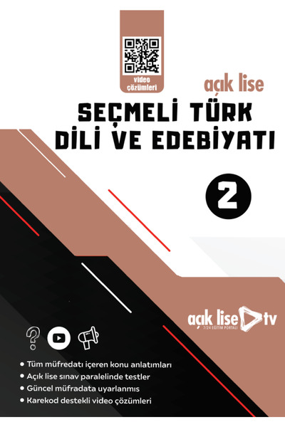 Açık Lise TV Açık Lise Seçmeli Türk Dili Ve Edebiyatı 2 - Konu Soru - Güncel ...