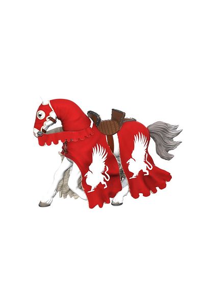 Papo Medieval Knight's Horse Figurine Griffin
