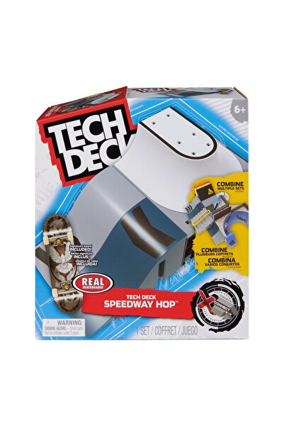 Spinmaster Tech Deck Set Skate Park Speedway Hop