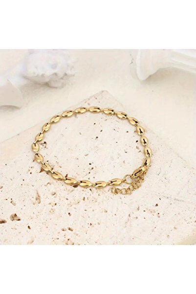 stainless steell Çelik Gold Kadın Bileklik