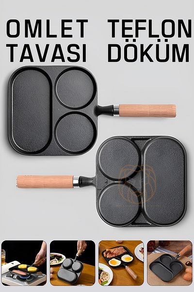Transformacion Teflon Cast Omelette Pan 721392   To Win with