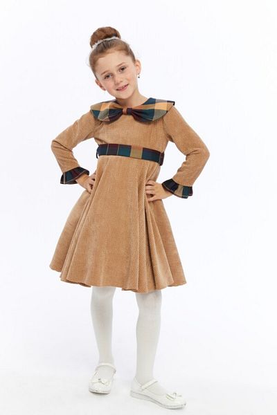 xo kids moda Рокля за момиченце 4-12 години - модел 1882 г.