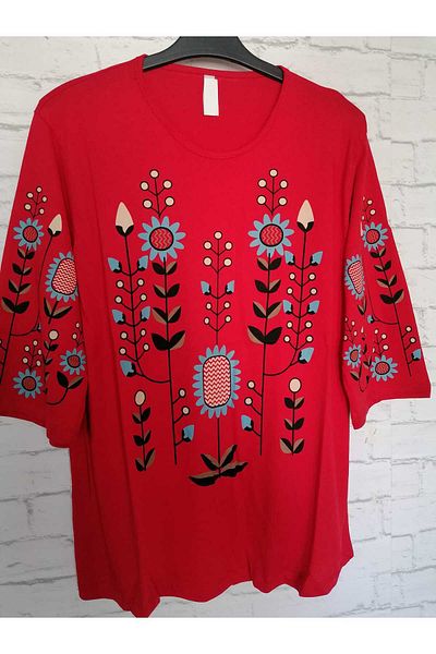 anne moda ankara Full Summer, All Cotton, Combed, Comfortable Buluz
