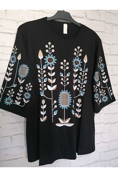 anne moda ankara Full Summer All Cotton Combed Comfortable Buluz