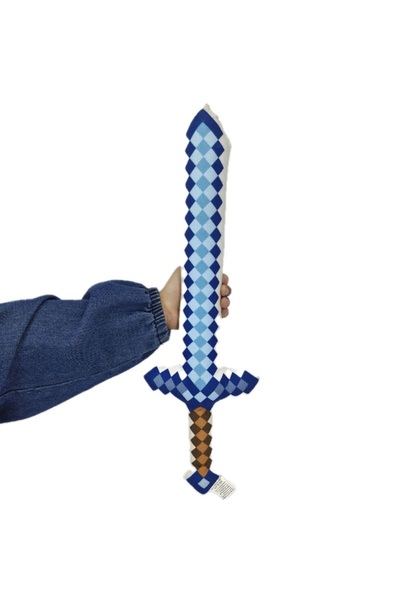 farist Minecraft Elmas KILIÇ Shovel peluş oyuncak 45 CM
