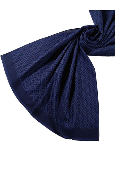 mim eşarp Σάλι Işıl Silk Cotton Jacquard F με σχέδιο 75x190 cm