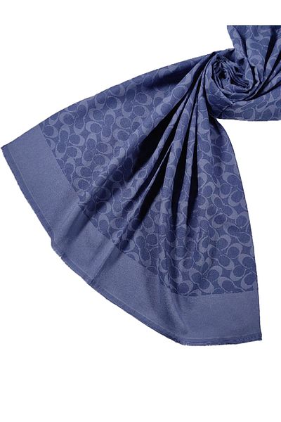 mim eşarp Şal Işıl Mătase Bumbac Jacquard Model C 75x190 cm