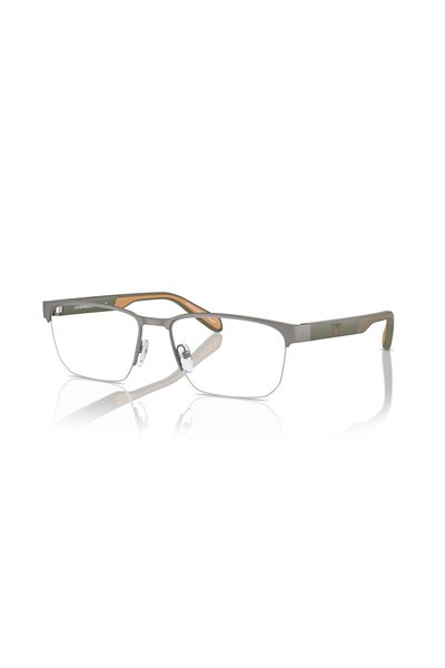 Emporio Armani Man Irregular Eyeglasses- Ea 1162 - Lense Size:54mm - Matte Gunmetal
