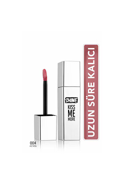 Flormar Shine Kiss Me More Lip No: 4 Fall Rose