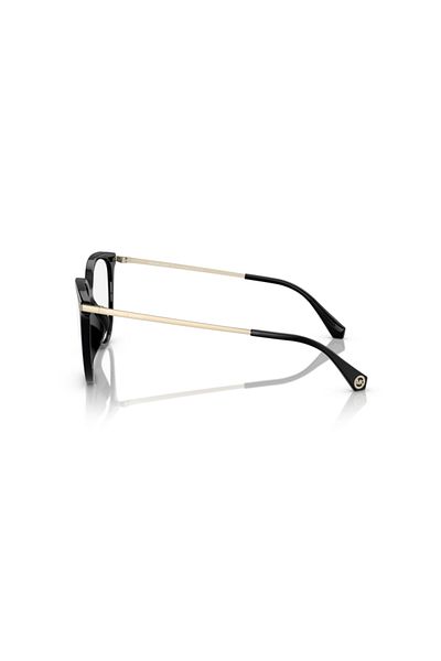 Michael Kors Woman Round Eyeglasses- Mk 4106u - Lense Size:54mm - Black