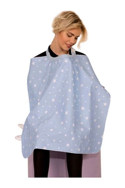 Lucky Day Breastfeeding Bib, Multi-Purpose Nursing Cover, Stroller Cover 100% Cotton