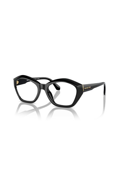 Michael Kors Woman Irregular Eyeglasses- Mk 4116u - Lense Size:53mm - Black