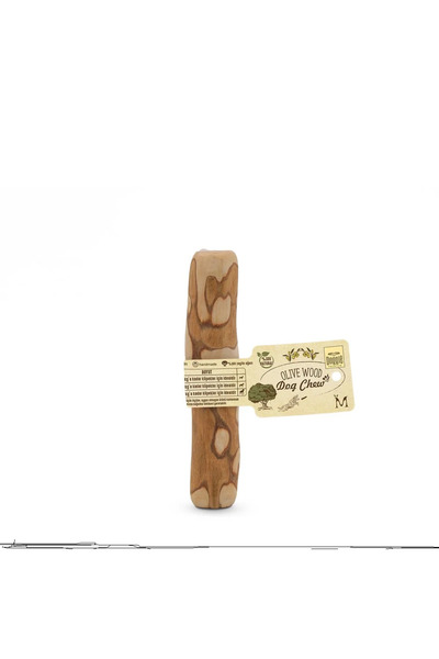 Doggie Doğal Zeytin Ağacı Çiğneme Kemiği Oyuncağı (M)