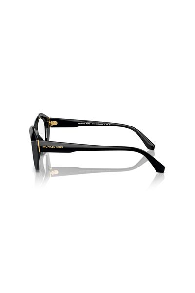 Michael Kors Woman Irregular Eyeglasses- Mk 4116u - Lense Size:53mm - Black