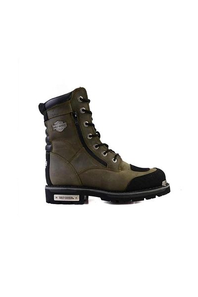 Harley Davidson Ανδρικές πράσινες μπότες Nubuck Riddick