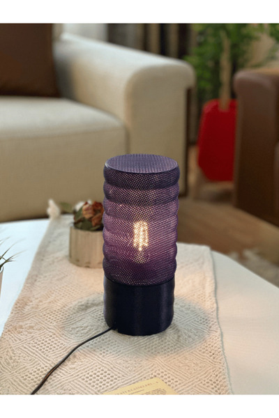 Genel Markalar Mactela Modern Tasarımlı Şık Abajur |Dekoratif Masa Lambası, Y...