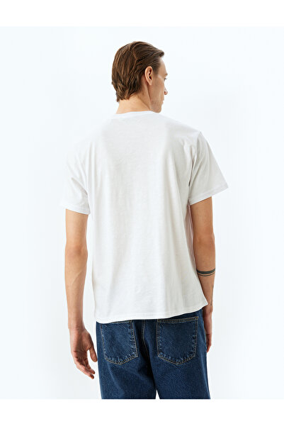 Koton white Printed T-Shirt