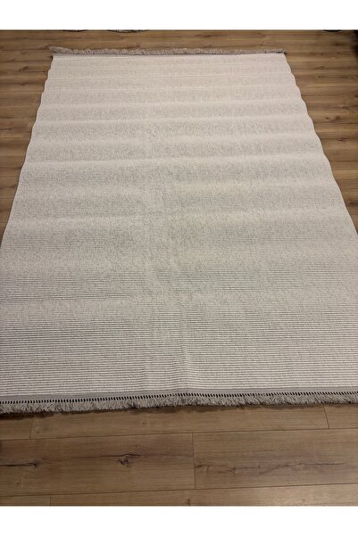 Tuğra TUĞRA HALI PALMİRA POİNT İSKANDİNAV TEK RENK KREM HALI