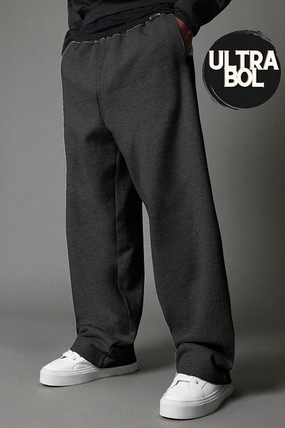 BSBSPOR Ultra Loose Style Baggy Sweatpants Adjustable Legs Whether Straight or Jogger Legs