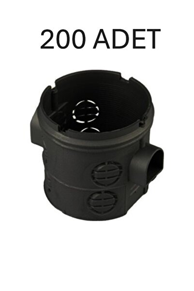 KOTO SİYAH Geçmeli Derin Kasa Kapaksız (200 ADET)