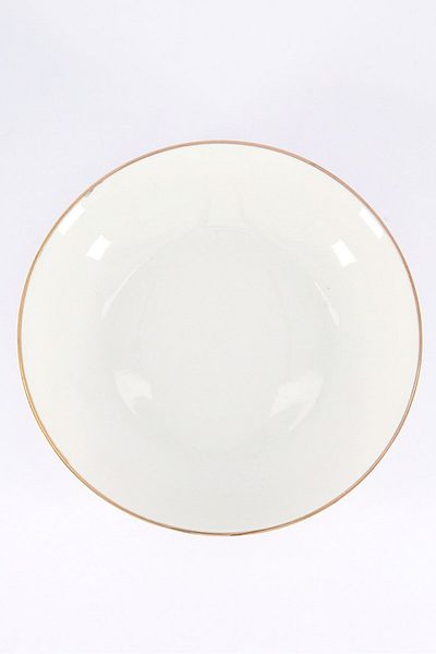 Muy Mucho 1 Piece Soup Plate 20 x 45 cm, White