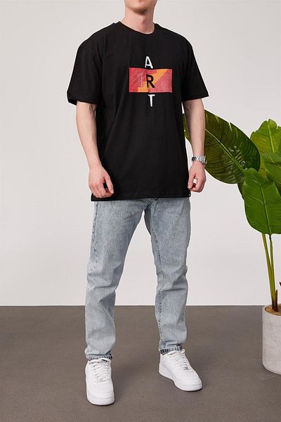 NOMARC Art Μαύρο Tshirt