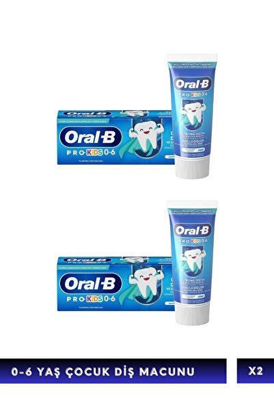 Oral-B Pro Kids Güçlü Dişler Diş Macunu 50 ml 2 Adet