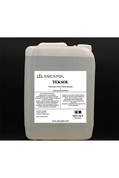 Ancapol Teksol %96 Saflıkta 5 Litre (Parfüm Yapımına Uygun)
