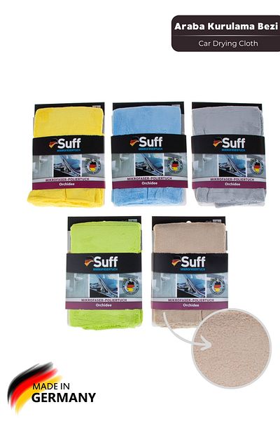 Suff Orchid Microfiber Car Drying Cloth, Cake Polish Cloth, Auto Cloth 40 X 40 cm