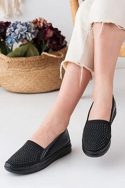 ALTUNTAŞ Full Orthopedic Ballerina Shoes Mother Shoes Casual Shoes Classic Παπούτσια