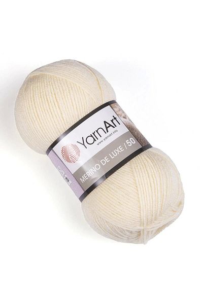 Yarnart MERINO DE LUXE 50 - ΠΛΕΚΤΟ ΚΡΕΜΑ ΝΗΜΑΤΟΣ ΠΛΕΚΤΟΣ-7003
