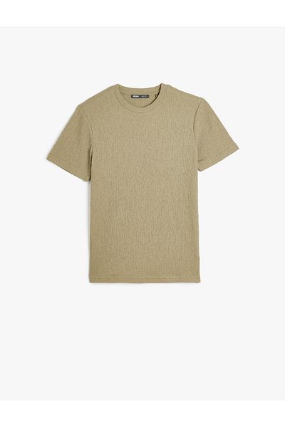 Koton Green Short Sleeve T-Shirt