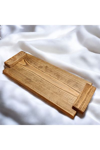 websunday Natural Handmade Wooden Tray, Coffee Presentation, Engagement Tray