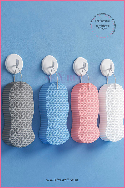 SEVRU Yumuşak Sünger Vücut Kesesi Cilt temizleyici Ölü Deri Sökücü Kese Lif