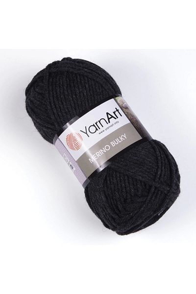 Yarnart Merino Bulky - Πλεκτό Χέρι Νήμα Anthracite-359