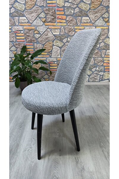 COVER TEKSTİL RETRO JAKAR SANDALYE KILIFI ÖRTÜSÜ Mutfak Sandalyesi kılıfı Yemek Sandalyesi kılıfı LIKRALI KUMAŞ