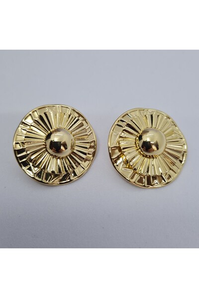 91-KÜPE NOSTALJİ GOLD ÇİÇEK 3,5CM