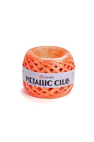 Yarnart METALLIC CLUB - ΠΛΕΚΤΟ ΣΚΟΝΙ ΠΟΡΤΟΚΑΛΙ-8129