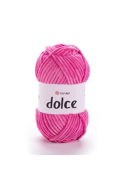 Yarnart Dolce - Βελούδινο Χειροποίητο Νήμα Ροζ-795