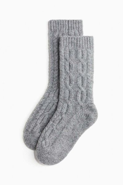 H&M Cable-knit socks
