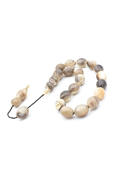 Murty99 Master Work System Beyzi Cut Beige Buffalo Horn Efe Mascot Rosary
