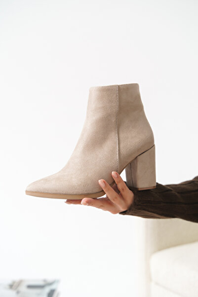 Cananın Pabuçları ASM 222 TOPUKLU FERMUARLI BOT