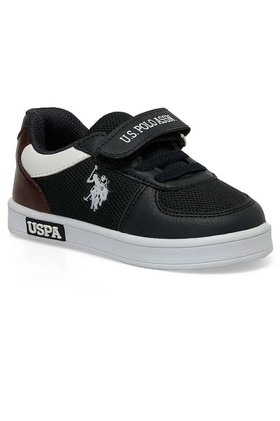 U.S. Polo Assn. US Polo101546254 Carren Kids Classic Sneakers Navy Blue - Red