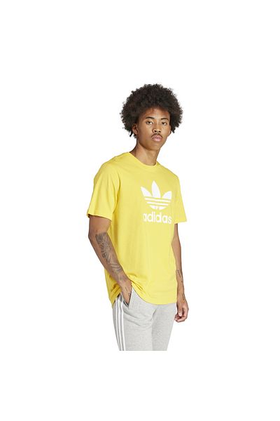 adidas Men's Yellow Trefoil T-Shirt - IR7977